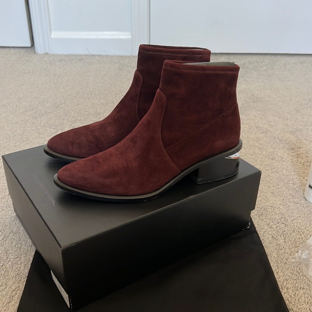 Alexandra Wang kori stretch booties US6 EU37